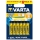 Varta 4103 - 6 ks Alkalické batérie LONGLIFE EXTRA AAA 1,5V