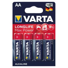 Varta 4706101404 - 4 ks Alkalická batéria LONGLIFE AA 1,5V