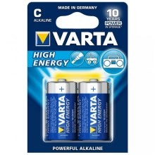 Varta 4914 - 2 ks Alkalické batérie HIGH ENERGY C 1,5V
