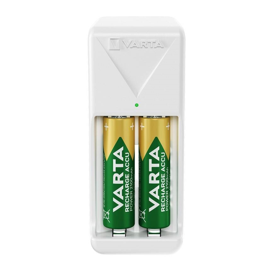 Varta 57656101451 - Nabíjačka batérií 2xAA/AAA 2100 mAh 230V