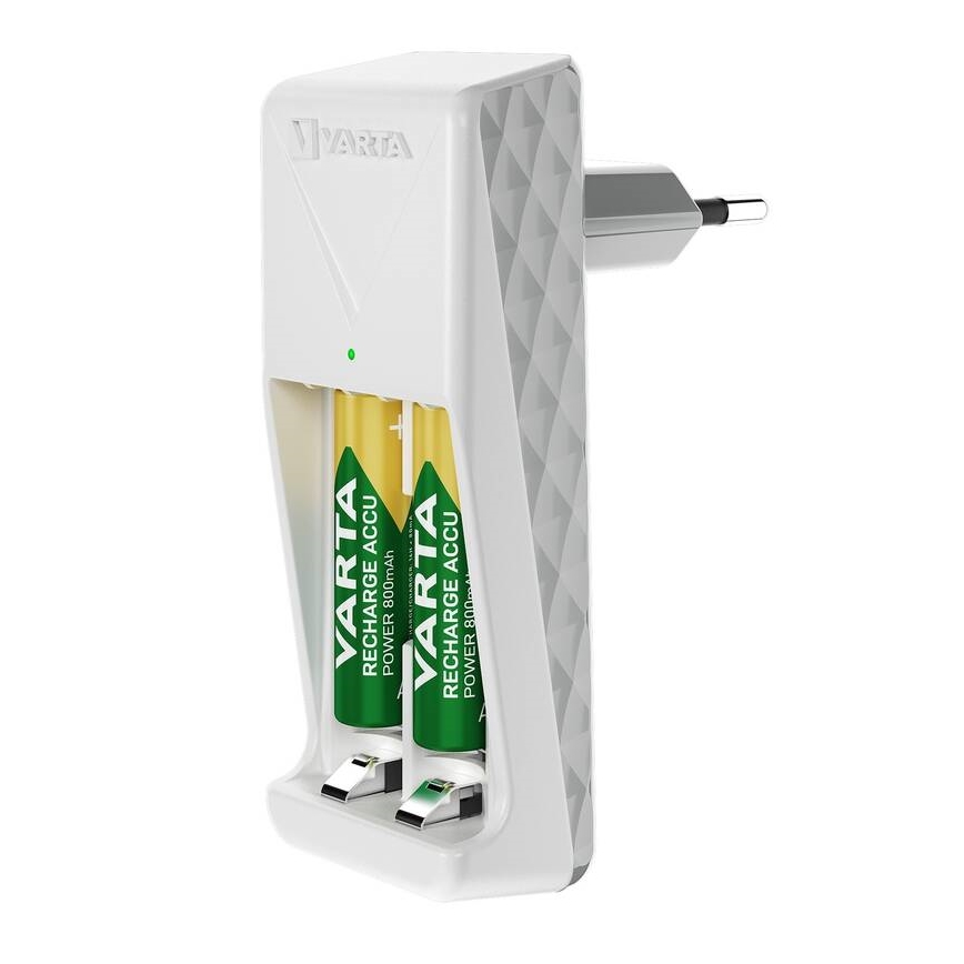 Varta 57656101451 - Nabíjačka batérií 2xAA/AAA 2100 mAh 230V