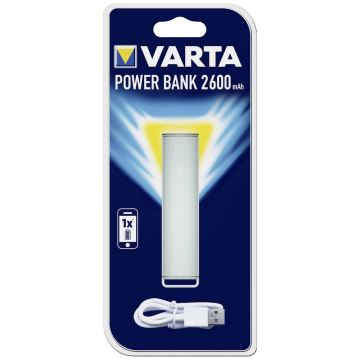 Varta 57959 - Power Bank 2600mAh/3,7V mätová