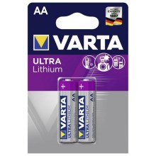 Varta 6106 - 2 ks Lithiová batéria PROFESSIONAL AA 1,5V
