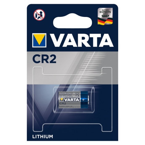 Varta 6206 - 1 ks Líthiová batéria PHOTO CR2 3V