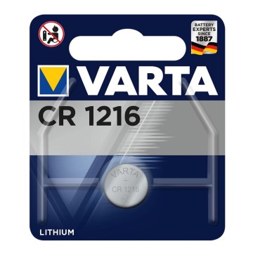 Varta 6216 - 1 ks Lithiová batéria CR1216 3V