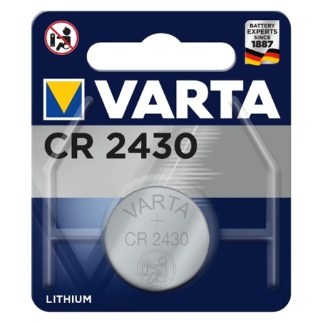 Varta 6430 - 1 ks Líthiová batéria CR2430 3V