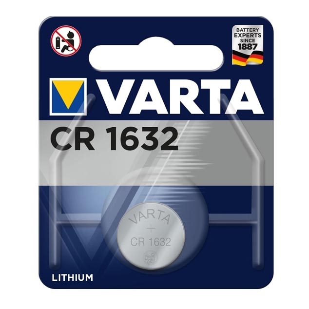 Varta 6632 - 1 ks Líthiová batéria CR1632 3V