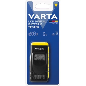 Varta 891101401 - Skúšačka batérií a akumulátorov LCD Battery Tester 3V