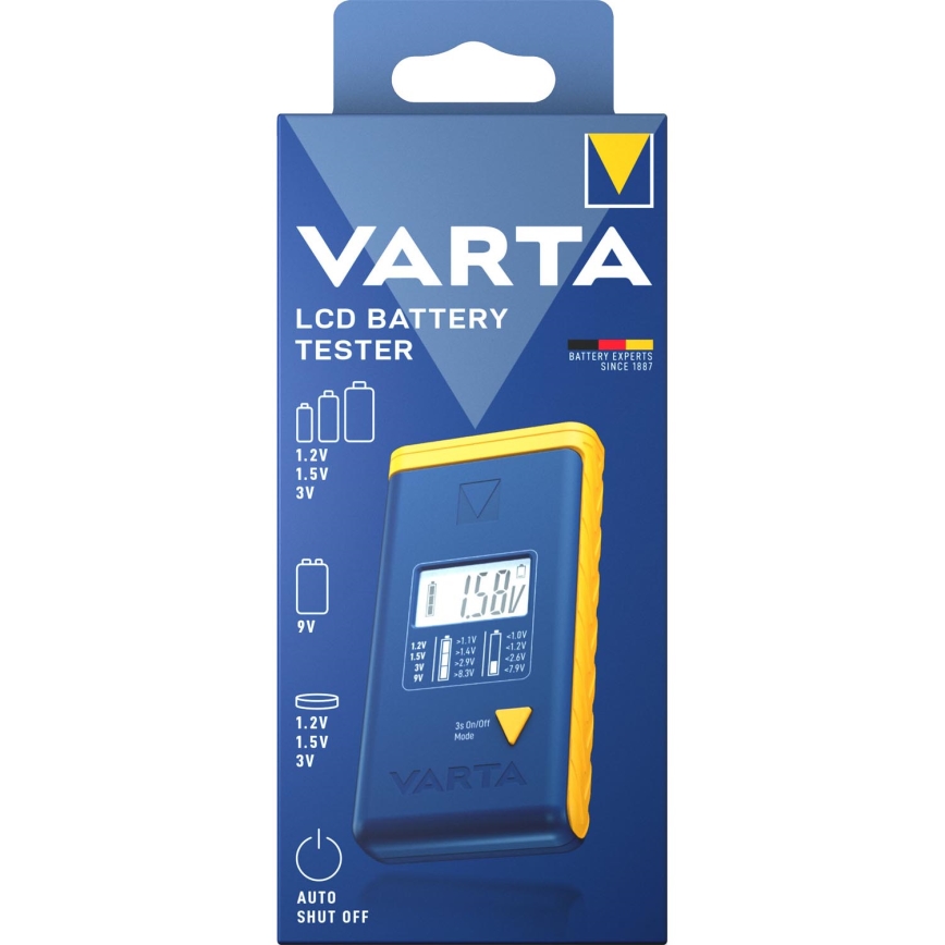 Varta 893101111 - Skúšačka batérií 3V 2xLR44