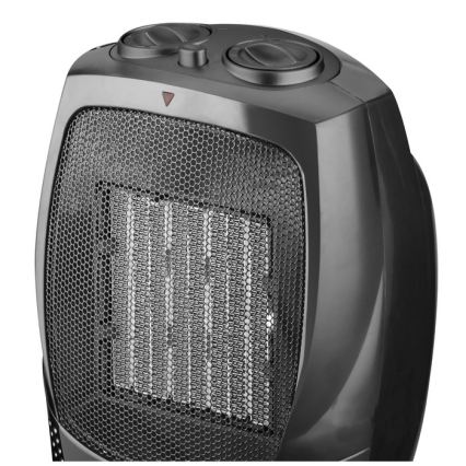 Ventilátor s keramickým ohrievacím telesom RIN 1500W/230V čierny