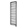 Vertaduro - Kúpeľňový radiátor ADEL s termostatom, 600 W, 172 × 50 cm, antracit