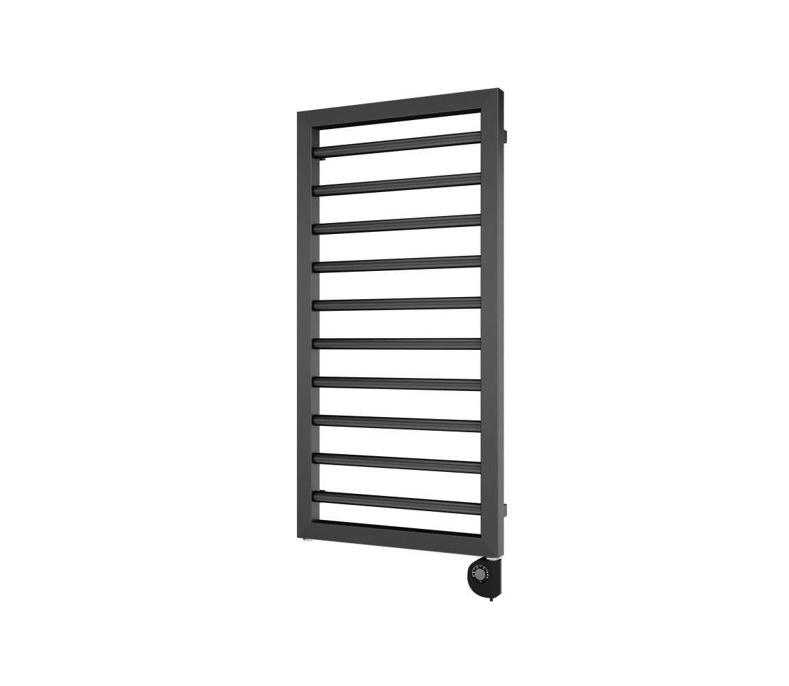 Vertaduro - Kúpeľňový radiátor s termostatom ADEL 400W 100x50 cm antracit DHEL10060500MK61-8406