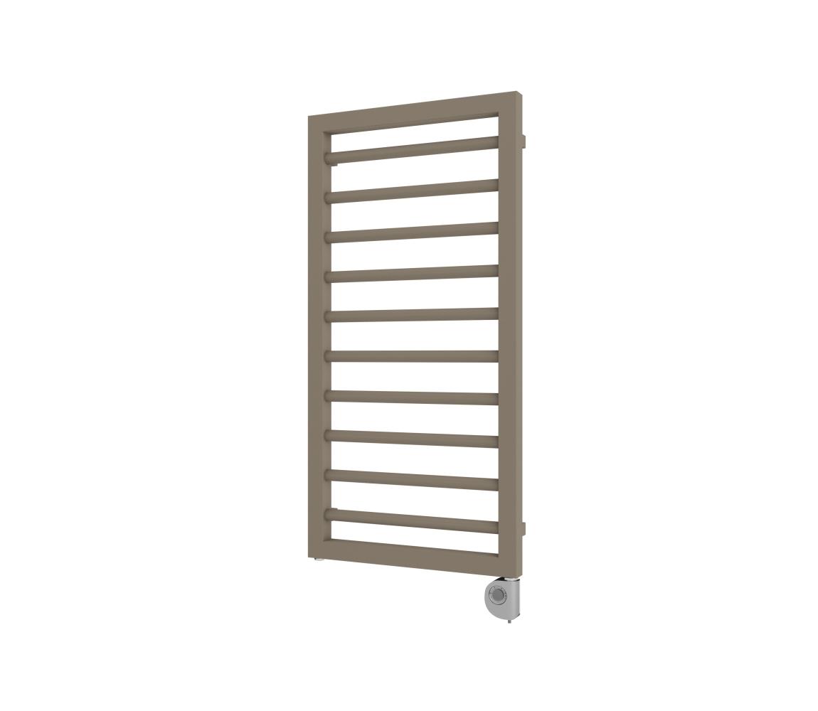 Vertaduro - Kúpeľňový radiátor s termostatom ADEL 400W 100x50 cm taupe DHEL10060500MKK8-8406