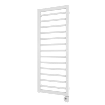 Vertaduro - kúpeľňový radiátor s termostatom ADEL 600 W 128 x 50 cm biela