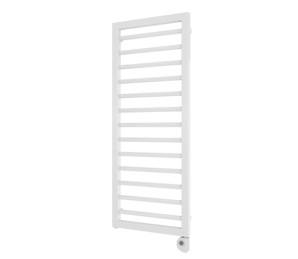 Vertaduro - kúpeľňový radiátor s termostatom ADEL 600 W 128 x 50 cm biela DHEL12760500MK01-8406