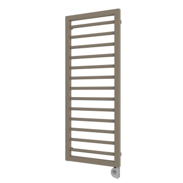 Vertaduro - Kúpeľňový radiátor s termostatom ADEL 600 W 128x50 cm taupe
