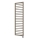 Vertaduro - Kúpeľňový radiátor s termostatom ADEL 600 W 172x50 cm taupe