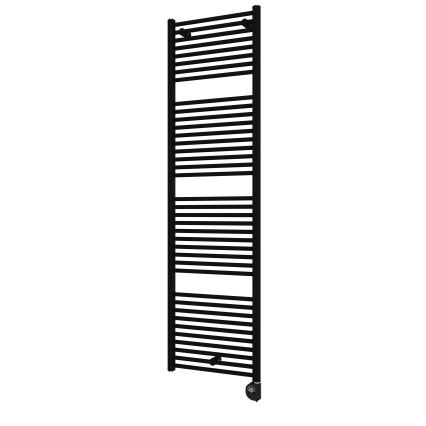 Vertaduro - Kúpeľňový radiátor s termostatom DENISE 800W 178x50 cm čierny