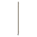 Vertaduro - Kúpeľňový radiátor s termostatom ERDA 400W 180x5 cm taupe