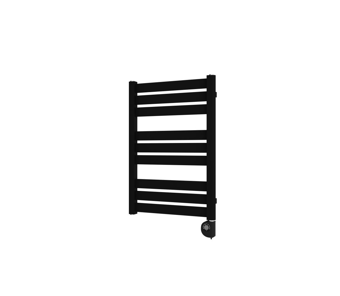 Vertaduro - Kúpeľňový radiátor s termostatom LUCY 400 W 73 x 50 cm čierny DMAS07250500MKF3-8407
