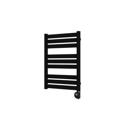 Vertaduro - Kúpeľňový radiátor s termostatom LUCY 400 W 73 x 50 cm čierny