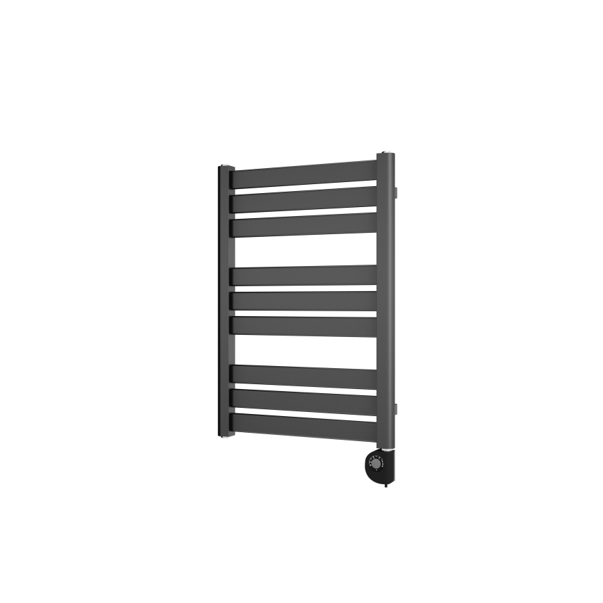 Vertaduro - Kúpeľňový radiátor s termostatom LUCY 400W 73x50 cm antracit