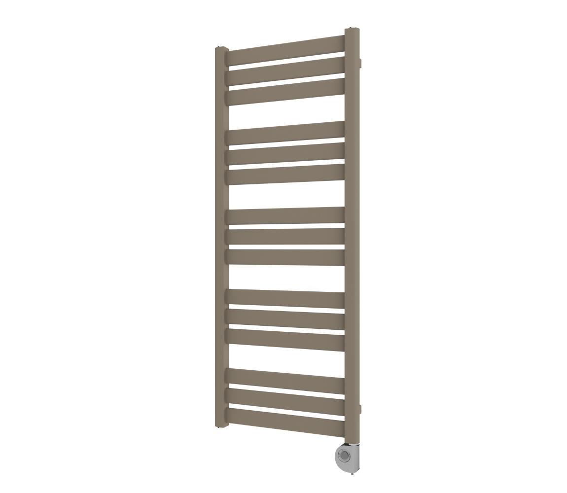 Vertaduro - Kúpeľňový radiátor s termostatom LUCY 600W 125x50 cm taupe DMAS12450500MKK8-8407