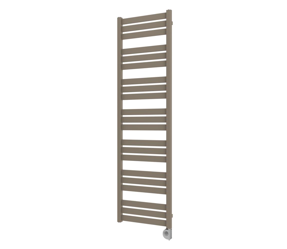 Vertaduro - Kúpeľňový radiátor s termostatom LUCY 800W 177x50 cm taupe DMAS17650500MKK8-8407
