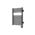 Vertaduro - Kúpeľňový radiátor s termostatom MEG 400W 78x50 cm čierna