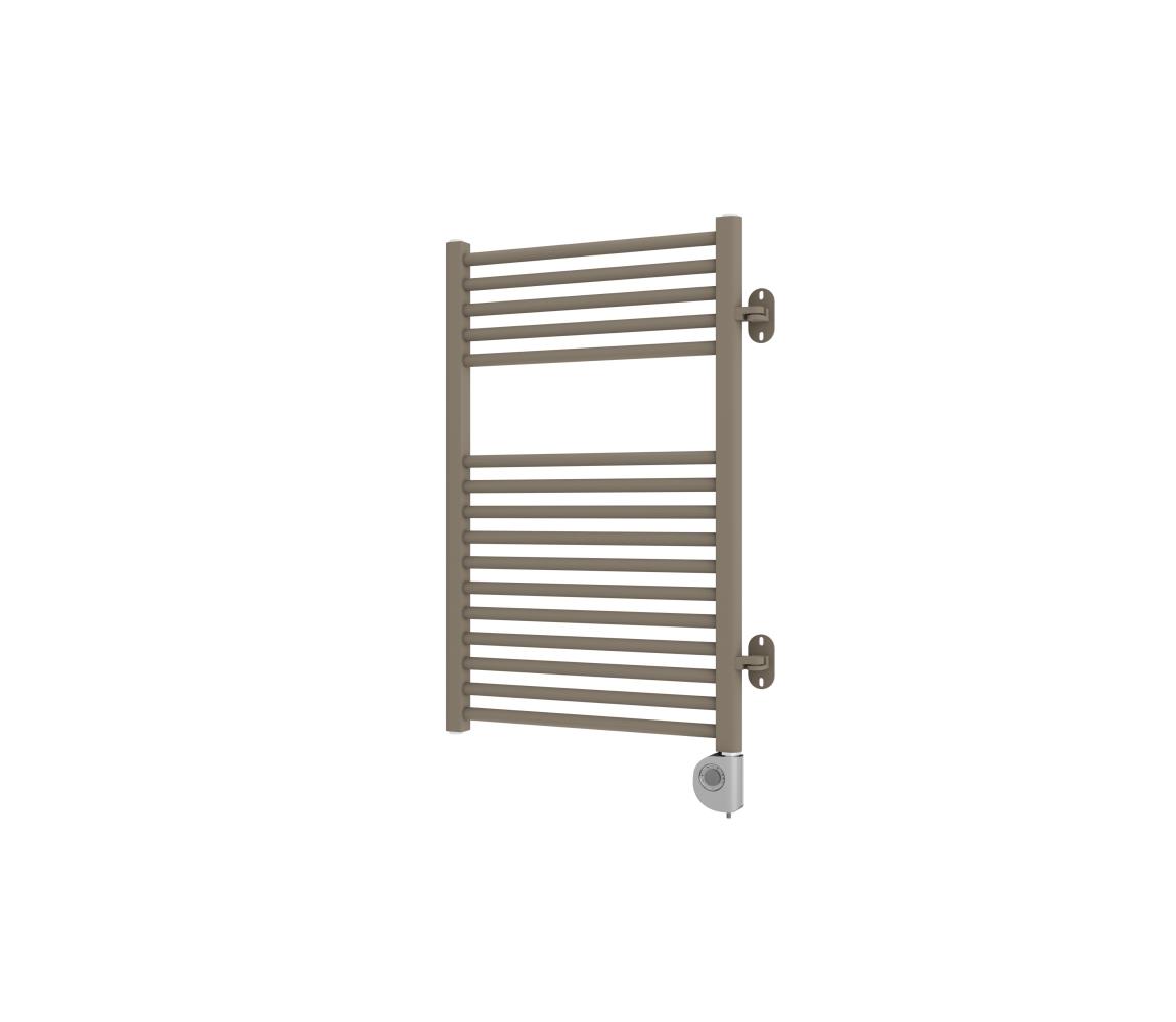 Vertaduro - Kúpeľňový radiátor s termostatom MEG 400W 78x50 cm taupe DGRP07750500MKK8-8405