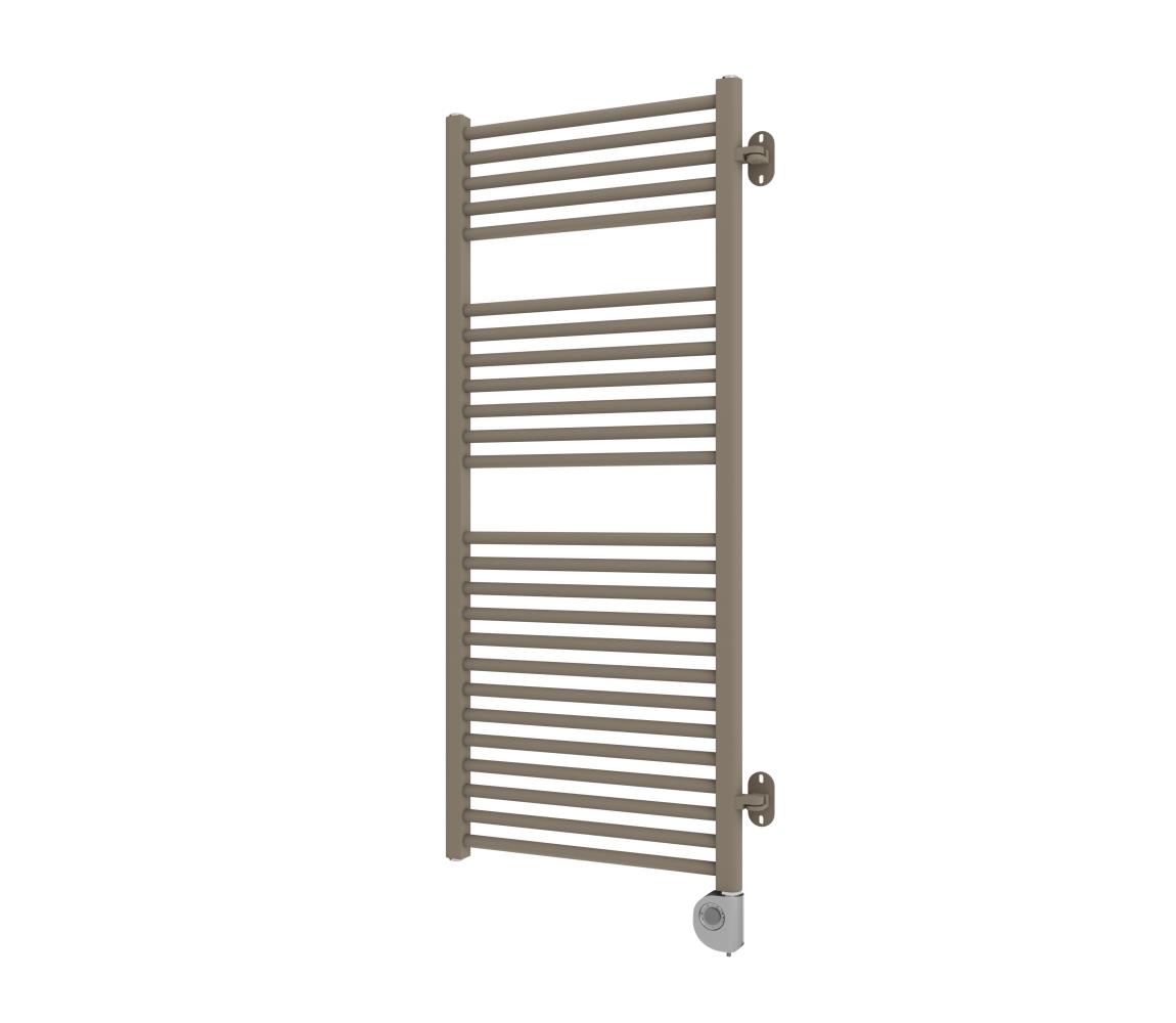 Vertaduro - Kúpeľňový radiátor s termostatom MEG 600W 118x50 cm taupe DGRP11750500MKK8-8405