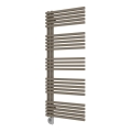 Vertaduro - Kúpeľňový radiátor s termostatom MICHELLE 600W 129x50 cm taupe