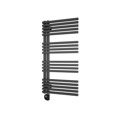 Vertaduro - Kúpeľňový radiátor s termostatom MICHELLE 600W 97x50 cm antracit