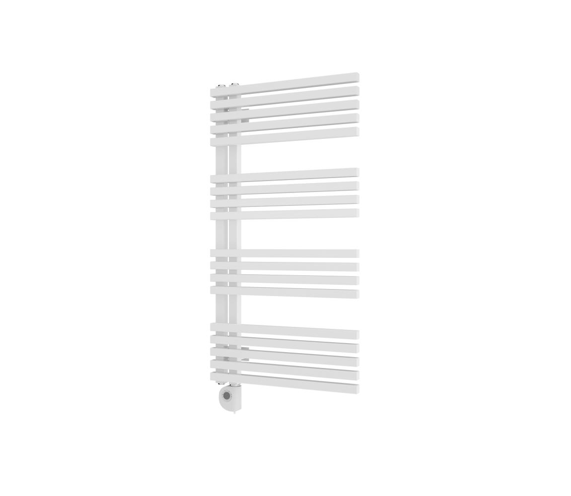 Vertaduro - Kúpeľňový radiátor s termostatom MICHELLE 600W 97x50 cm biela DCOC09700500MK01-8402