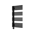 Vertaduro - Kúpeľňový radiátor s termostatom MICHELLE 600W 97x50 cm čierna