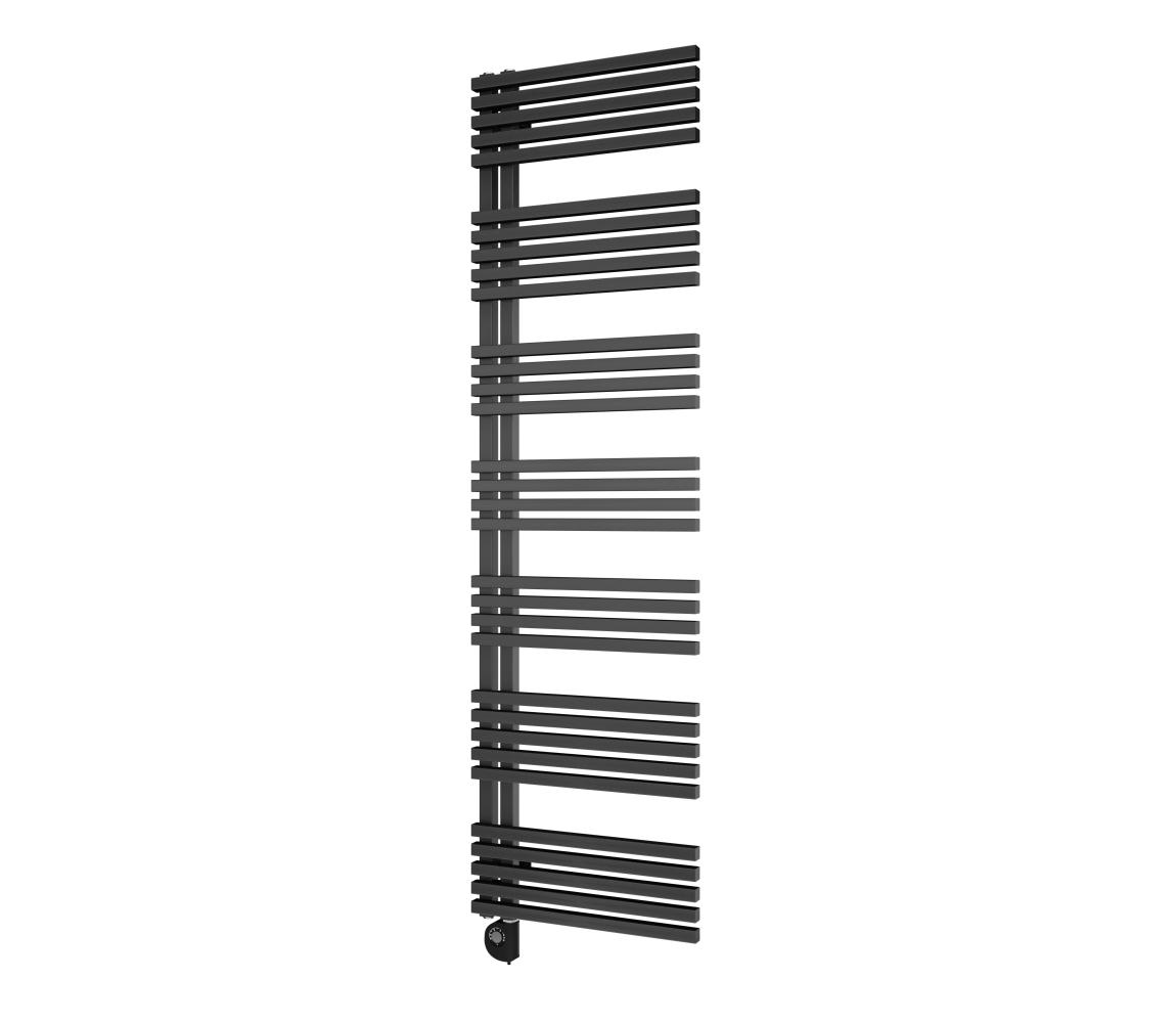 Vertaduro - Kúpeľňový radiátor s termostatom MICHELLE 900W 177x50 cm antracit DCOC17700500MK61-8402