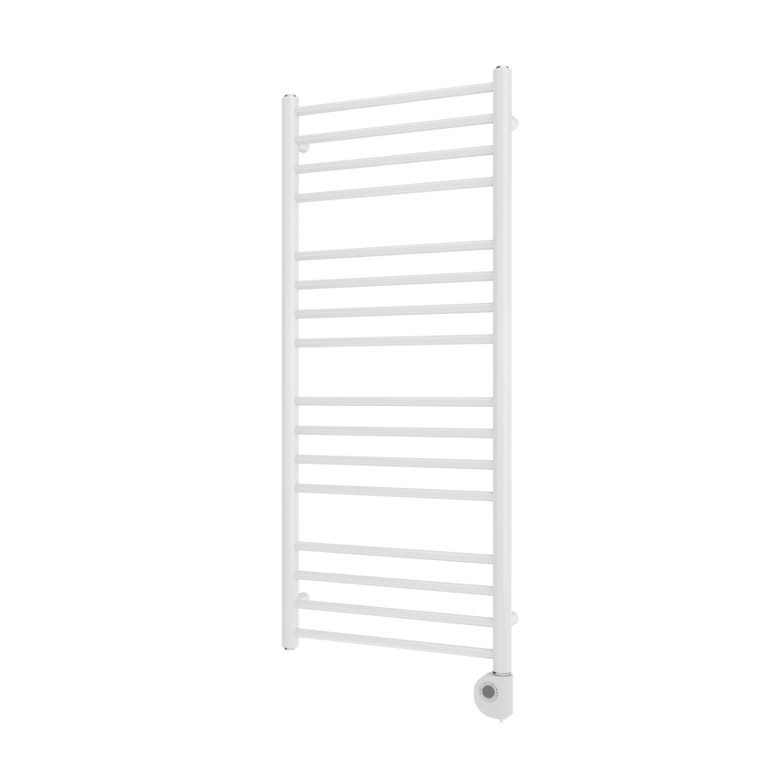 Vertaduro - Kúpeľňový radiátor s termostatom SIMONE 400W 114x50 cm biela