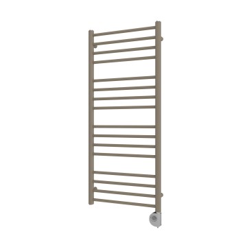 Vertaduro - Kúpeľňový radiátor s termostatom SIMONE 400W 114x50 cm taupe