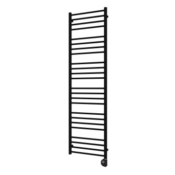 Vertaduro - Kúpeľňový radiátor s termostatom SIMONE 600W 174x50 cm čierna