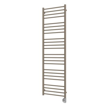 Vertaduro - Kúpeľňový radiátor s termostatom SIMONE 600W 174x50 cm taupe