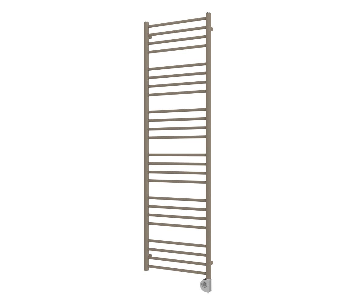 Vertaduro - Kúpeľňový radiátor s termostatom SIMONE 600W 174x50 cm taupe DRON17400500MKK8-8408