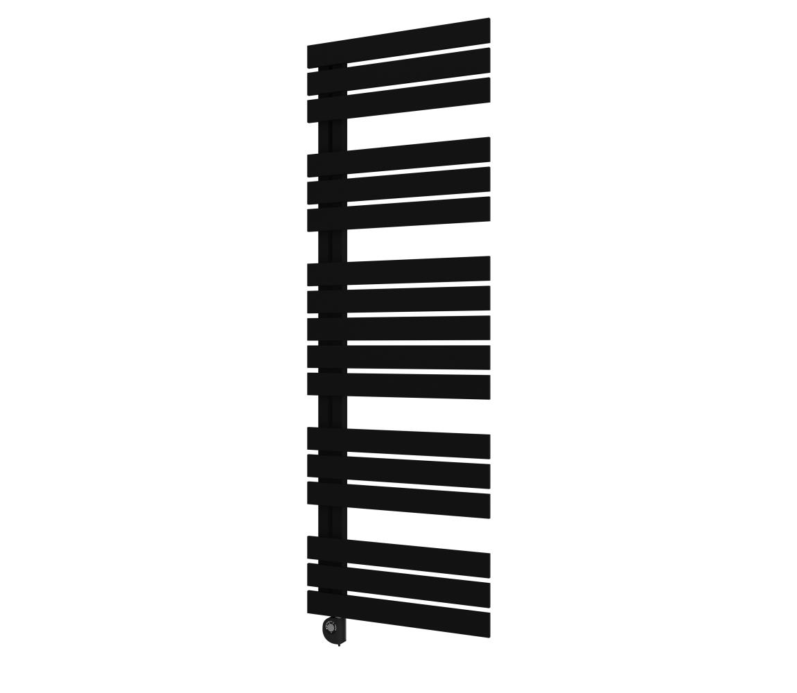 Vertaduro - Kúpeľňový radiátor s termostatom ZIVA 800W 177x50 cm čierna DTHE17700500MKF3-8409