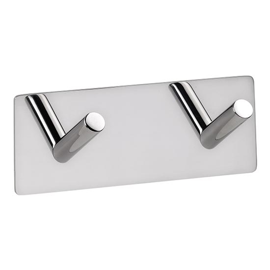 Vešiak 11,5x4,5 cm nerezový/strieborný