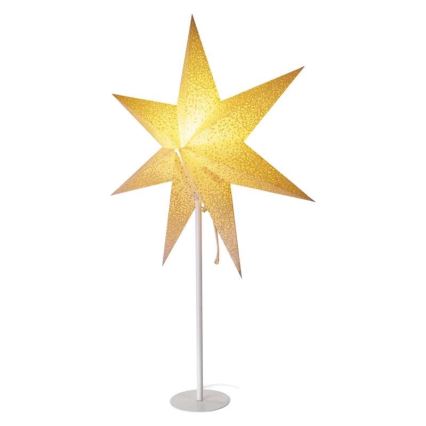 Vianočná dekorácia  1xE14/25W/230V pr. 45 cm zlatá