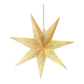 Vianočná dekorácia 1xE14/25W/230V pr. 60 cm zlatá