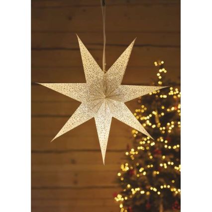 Vianočná dekorácia 1xE14/25W/230V pr. 60 cm zlatá