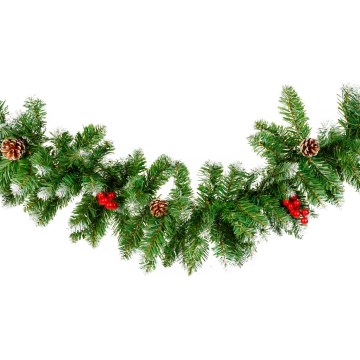 Vianočná dekorácia GIRLANDA 200 cm borovica