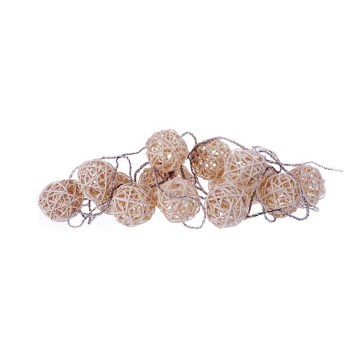 Vianočné dekorácie vnútorné IP20 CHAIN 16xLED/1,2W/230V