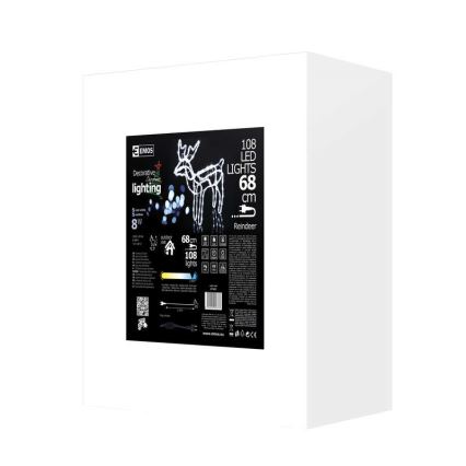 Emos ZY1423 -  Vianočné dekorácie vonkajšie SOB IP44 108xLED