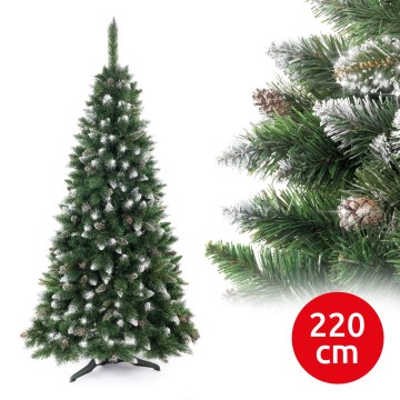 Vianočný stromček CRISTAL SILVER 220 cm borovica